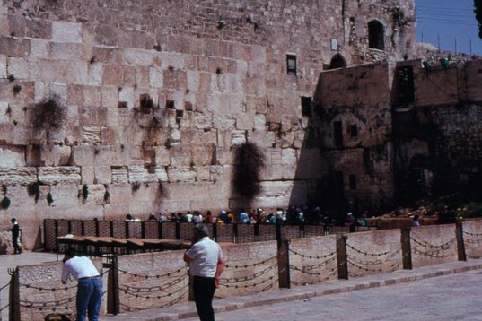 Israel89_041 The Wailing Wall, Jerusalem